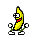 Bananen .gif Grafiken für Handys